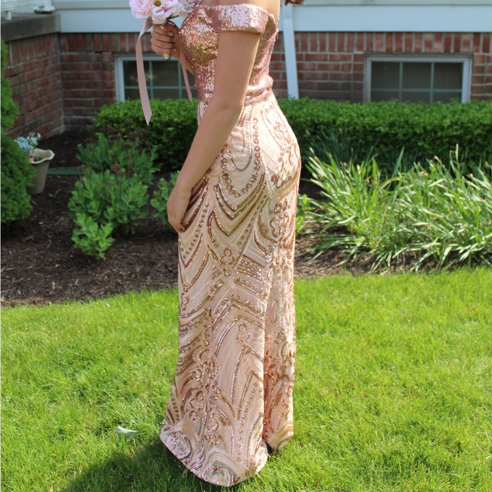 Two Piece Prom Dress